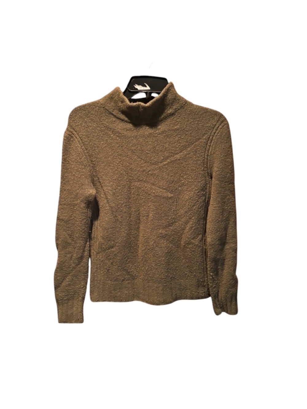 Point Sur Mock Neck Wool Alpaca Blend Sweater in Olive XS